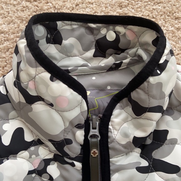 DESCENTE DNA Quilted Zip Front Jacket Size 6 - Picture 3 of 11